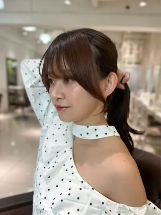 ロング カラー 髪質改善透明感カラー 🩶Nanakoのヘアスタイル