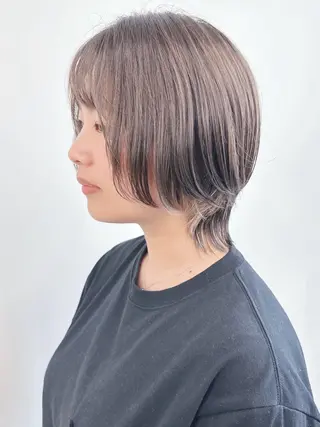 ショート 小顔ボブ/お悩み解決 /ボブパーマ/とういのヘアスタイル