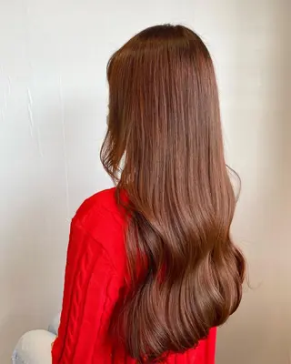 ロング カラー knock【ノック】所属・烏丸韓国ヘア🇰🇷 ayaka🎀のヘアスタイル