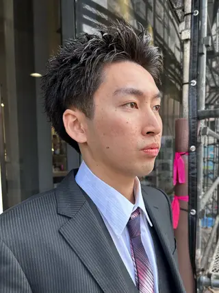 ショート Men's特化⚡️ モテ髪SYUUのヘアスタイル