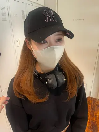 ロング THE　B所属・The B/ オガワラナのヘアスタイル