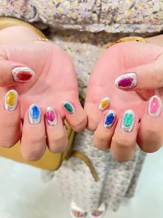 ネイル ニュアンス🥀個性派 MIYU🪅のネイルデザイン