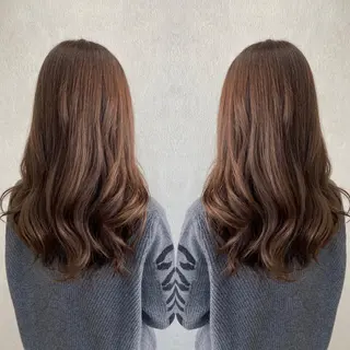 ロング カラー tocca 💜石田愛結💜のヘアスタイル