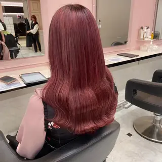 ロング カラー ヘアアレンジ 🎀 yuuka🎀のヘアスタイル