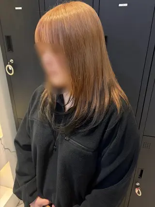 ロング 🐰根本 姫音｜ 淵野辺カラー🤍🫧のヘアスタイル