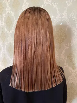 ミディアム EARTH中島 秋桜久のヘアスタイル