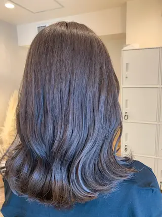 ミディアム カラー 矢場町/ダブルカラー /レイヤー/アリサのヘアスタイル