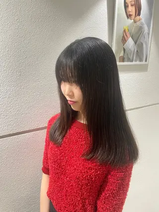 ミディアム 🪻ダブルカラー /透明感カラーRioのヘアスタイル