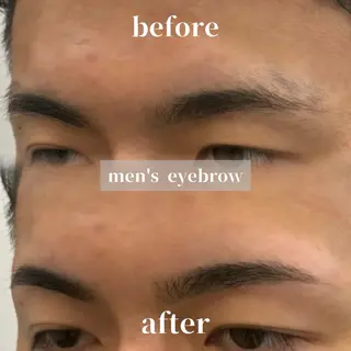 メンズ アイブロウ hayama|仙台| メンズ眉 × 清潔感の眉毛・アイブロウイメージ