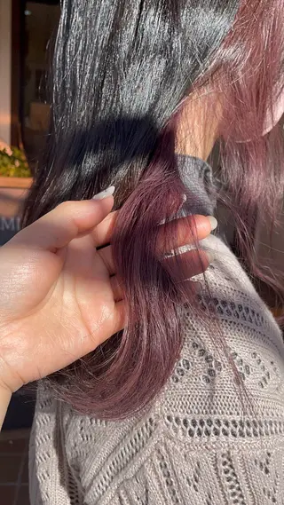 カラー ✨️美髪改善✨️宮田 優香里のヘアスタイル