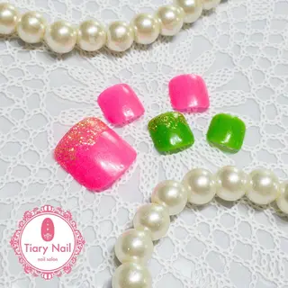 ネイル 💗🪽Tiary Nail🪽💗のネイルデザイン
