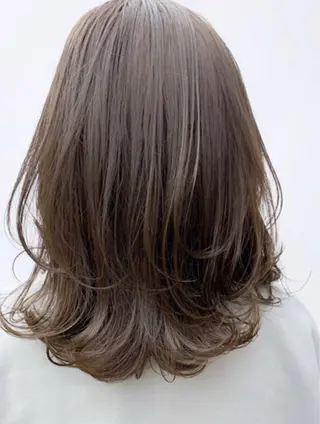 ミディアム newi宮崎店 ゆきのヘアスタイル