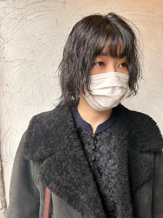 ミディアム パーマ お任せヘア☘️☘️ 及川渚のヘアスタイル