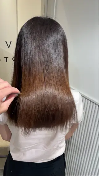 セミロング LOVEST 髙島颯人のヘアスタイル