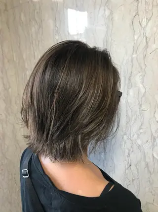 カラー 似合わせ/ブリーチ カラー.岡田友仁のヘアスタイル