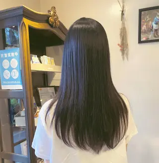 セミロング カラー 荒川 真悟のヘアスタイル
