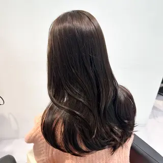 ロング カラー 表参道/透明感カラー /暗髪/ジュキヤのヘアスタイル