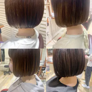 ボブ/美髪矯正 /佐藤　奈巳のヘアスタイル