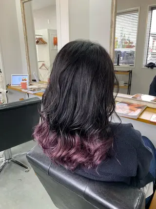 ロング 須佐 勝也のヘアスタイル