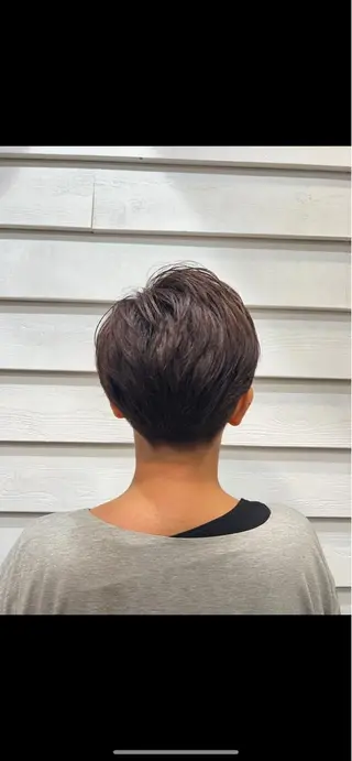 ショート Sand&Rose所属・🍀似合わせカット 🍀柳澤里玖のヘアスタイル