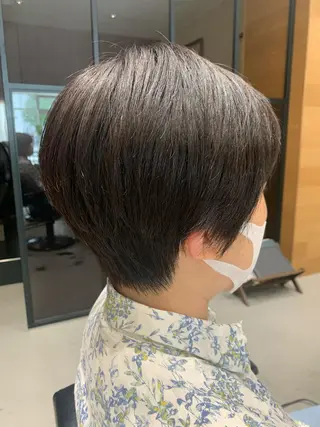 ショート 大木 華のヘアスタイル
