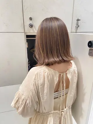 ミディアム 🎀韓国レイヤー 🇰🇷mireiのヘアスタイル