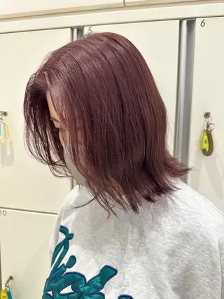 ミディアム GOAT_茅ヶ崎 キシ サクラのヘアスタイル