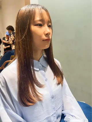 カラー ミキ🐈‍⬛ bobカット🚿のヘアスタイル