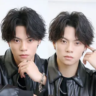 パーマ メンズ AI TOKYO  men's 横浜所属・【パーマの達人】 💎メンズ特化🔥徹のヘアスタイル