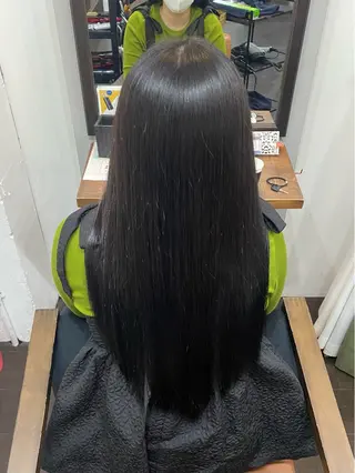 ロング カラー ヘアアレンジ 🍒ᩚ名駅/艶髪 縮毛矯正/あゆ🍒ᩚのヘアスタイル