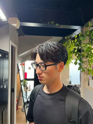 ショート パーマ est hair mar所属・艶カラー/ツイスパ/ 無造作パーマ　久保のヘアスタイル