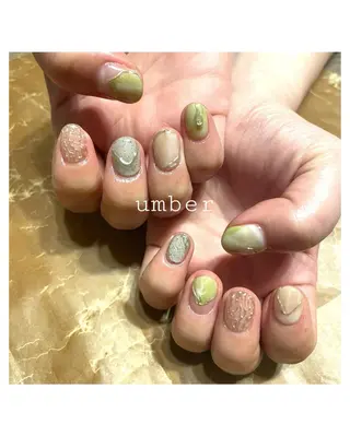 ネイル umber 三茶1分のネイルデザイン