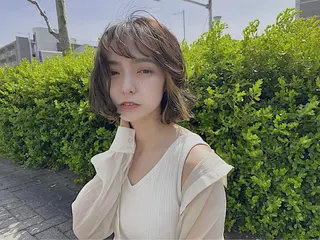 ミディアム カラー ヘアアレンジ Rely 美空のヘアスタイル