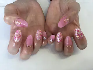 ネイル 💎🐰 saki. m 🐰💎のネイルデザイン