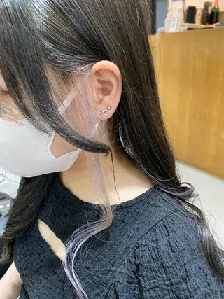 セミロング カラー 銀座⚜️【脱白髪染め 美髪矯正】トグチのヘアスタイル