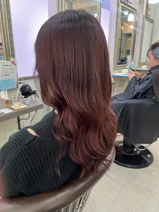 ロング 兒玉/透明感カラー 髪質改善のヘアスタイル