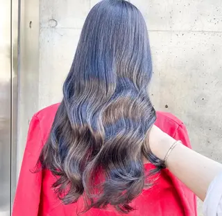 ロング カラー ハイライト特化/艶カ ラー/FUMIYAのヘアスタイル