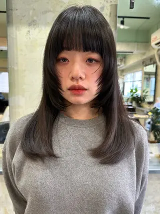 ロング AR.MARA hair  studio所属・ウェーブパーマ サトウヒカルのヘアスタイル