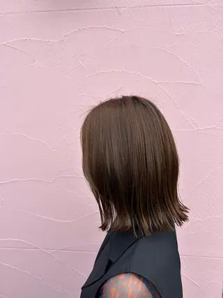 ミディアム ボヌールソレイユ所属・☁️彦坂唯有/ 透明感カラー☁️のヘアスタイル