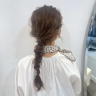 ミディアム SHEARA BY CARE所属・. AYUKAのヘアスタイル