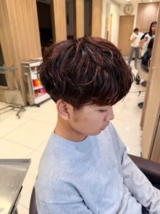 パーマ メンズ 波巻き･カルマ パーマ特化/aoiのヘアスタイル