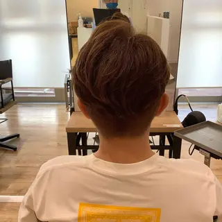 ショート カラー メンズ エイジングケア特化 美容師✂️山崎竜二のヘアスタイル