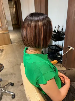 ショート 時﨑 実子/透明感カラーのヘアスタイル