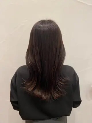 ミディアム カラー Ash中目黒店 榊間茜のヘアスタイル