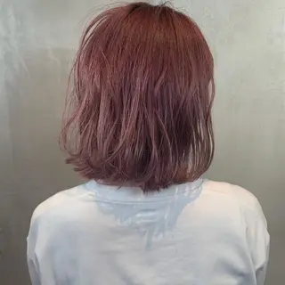 ミディアム カラー アンニュイヘア🪽 ayumiのヘアスタイル