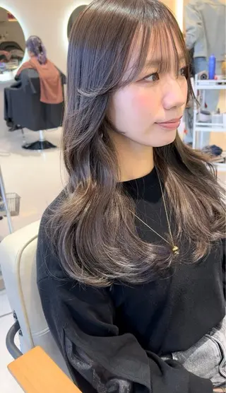ロング カラー カラーモデル/梅田/ ⭐️seina⭐️のヘアスタイル
