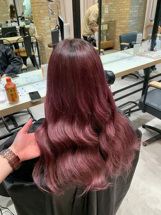 ロング カラー 【髪質改善】 優菜のヘアスタイル