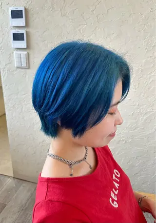 ショート カラー SUNS by TRUNK所属・✄折橋 彩花🐶🍑のヘアスタイル