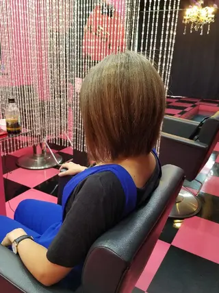 ミディアム カラー ネイル REMIX　by　  Love　hairのヘアスタイル