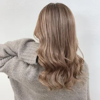 ロング カラー ヘアアレンジ 韓国Style♡ Nanami🇰🇷のヘアスタイル